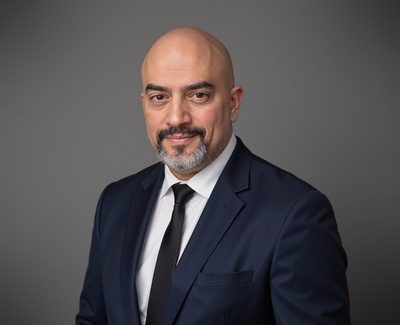 Professional AI headshot example created by HeadshotPro - male business portrait